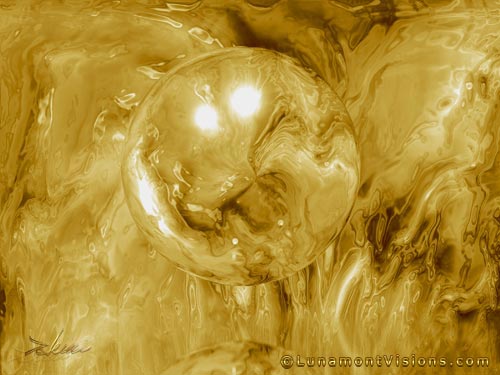 Gold Reflection