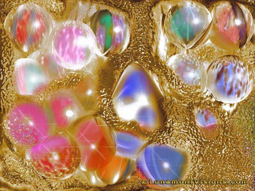 Marbles in Gold