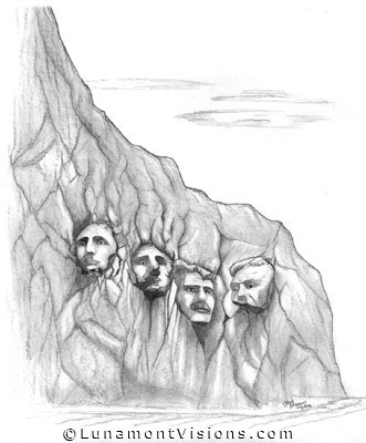 Pencil Drawing of Monument © Steve Romano