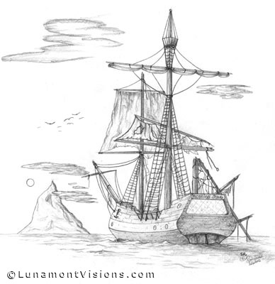 Pencil Drawing of The Morningstar The Morningstar